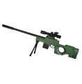 awm sniper toy Gun - Toys For Boys - Manual Reload Soft Darts - Toygun Size Approximately 30 Inches - Assorted Color. 