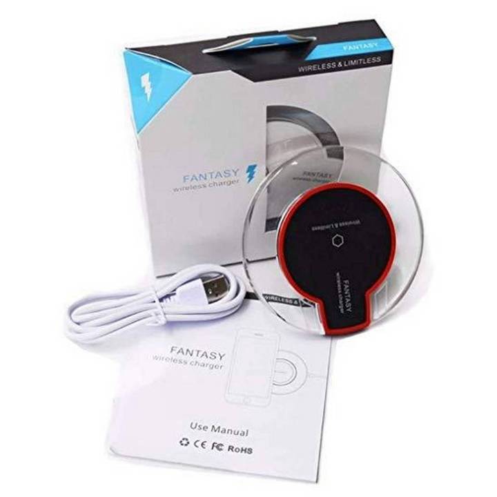 Fantasy Qi Standard Wireless Charger For Iphone X/Iphone 8/Iphone 8 Plus Limitless Charging Pad For Samsung Galaxy S3/S4/S5/S6/Note2/Note3/Note4, Colors May Vary