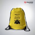 Yellow Minion Drawstring Bag- Eyelet. 