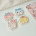 【TY】Cute Yugui Dog Melody Student Girl Acrylic Fine Flash Mini Small Grab Clip Hairpin TY. 
