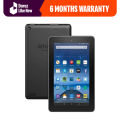 Daraz Like New Tablets – Amazon Fire 7 | 7th Generation | 8 GB Storage | 1 GB RAM | 1.3 GHz quad-core processor | 7″ IPS Display | 2 MP main camera and front-facing cameras with 720p HD video recording| 2980 mAh Battery  - FREE TABLET COVER. 