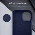iPhone 14 Pro Offical Liquid Silicone Soft Phone Case Cover For 14 Pro Max Deep Purple. 
