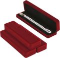 Beautiful Jewelry Box Black Necklace Box for Ring Gift Box Paper Jewelry Box Packaging Bracelet Earring Display with Sponge+ Box Gift Packaging Storage Box. 