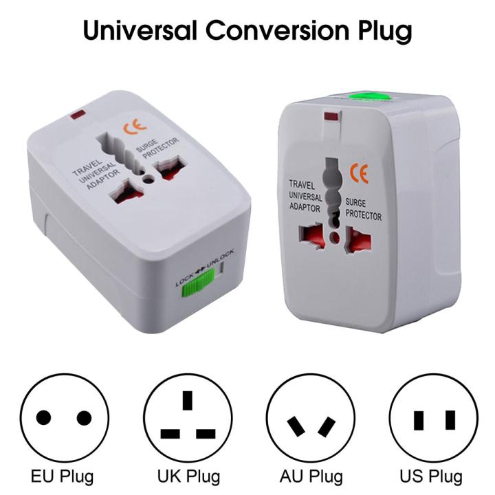 Converter Plug Practical EU UK US AU Universal Plug Adapter