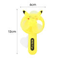 Pokemon Pikachu Portable Mini Handheld Fan Creative Cartoon Hand-Pressed Hand-Cranked Small Fan Child Hand-Held Manual Fans 1Pcs. 