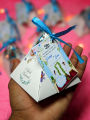 Nikkah Bid Box (100) pcs pack Customized Nikkah Bid Box Premium Quality Customized Triangle Bid Boxes Unique In Design Nikkah Bid Box / Customized Box. 
