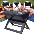 Notebook Portable Flat-Folding BBQ Charcoal Grill, 45x30cm BD-BBQ-10. 