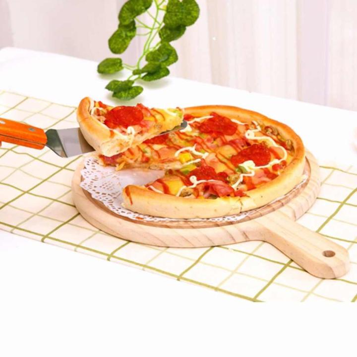 Wooden%20Pizza%20Board%20Round%20With%20Handle%20Pizza%20Pan%20Baking%20Tray-%2013%20Inches%20-%20Image%204