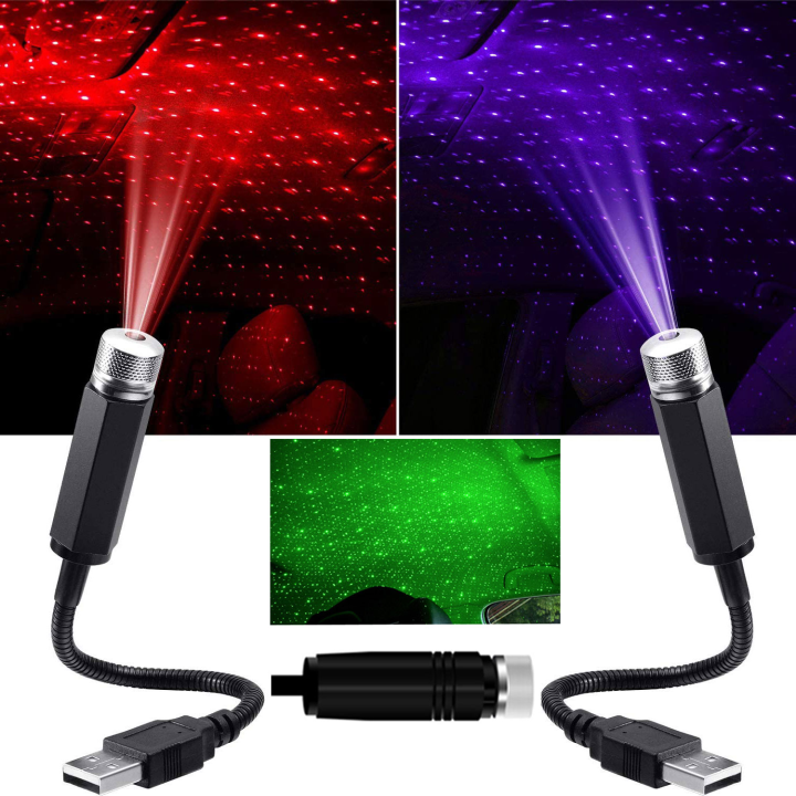 5V USB Powered Galaxy Star Projector Lamp Romantic LED Starry Sky Night Light