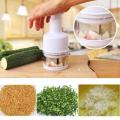 Handy Press Stainless-Steel Vegetable Chopper. 