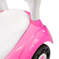 Little Star Minion Face Ride On Car With Under Seat Extra Storage, Push Car For Toddlers With Melody Horn, Flash Light & Headlight Steering Toys, Baby Cartoon Car Four Wheel Buggy, Fun Play Toy & Development, Outdoor & Indoor, Garden For Girls Boys & Kids. 