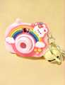 Mini Projector Camera Keychain with Cartoon Character Designs – LED Image Projection Keyring – Multicolor Portable Keychain for Kids & Gifts. 