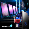 Hommie AC 1730Mbps+Bluetooth 5.0 WiFi Card with Heat Sink, IEEE 802.11AC 5GHz/2.4GHz Dual Band PCI WiFi Adapter Wireless Network Interface Card Gigabit Adapter for Win10 Linux 4.14+ (WIE9260). 