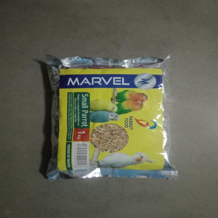 PARROT FOOD FOR SMALL PARROT 1 KG ,MARVEL