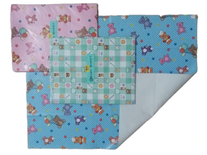 BUY%202%20Get%201%20FREE%20-%20Baby%20Sheet%20Baby%20Bed%20Protector%20Waterproof%20Printed%20Plastic%20Sheet%20Changing%20Map%20Leather%20-%20Cover%20Urine,%20Non%20Absorbent%20-%20(18%20x%2023%20inch)%20-%20Image%204