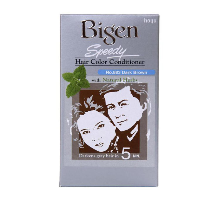 Bigen Speedy Hair Color with Natural Herbs (883-Dark Brown)
