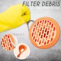 Silicone Floor Drain Cover Sewer Anti-odor Insect-proof Plug Sink Anti-blocking Filter Bath Hair Catcher Durable Cuttable For Home Hotel Kitchen Bathroom. 