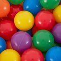 Soft Plastic Balls 50 Pcs Set - Multicolor Plastic Play Ocean Balls Toys Tents and Pools For both Girls & Boys.. 