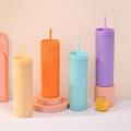 16oz 16oz
Double
Layer
Plastic
Straw
Cup
AS
Frosted
Straight
Body. 