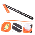 Protractor Tool Machinist Tools Mutitool Sliding Bevel Gauge Scribing Gauge Machinists Tool 1 PCS. 