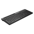A4Tech FBK25 - NEW EDITION - QuietKey Silent Typing - Bluetooth & 2.4G Wireless Keyboard - Pairs upto 4 Devices - Smartphone Holder - Extra Color Plates - For PC, Laptop, Mobile, iOS, Android, Tablet, Smart TV, iPad. 
