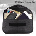 Faraday Bags for Car Keys and Cell Phone, Signal Blocking Key Pouch, Anti Theft Car Protection, Cell Phone Wi-Fi/Mobile/NFC/RF-ID/Keyless Entry Fob Signal Blocking Pouch. 