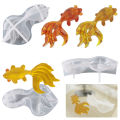 Crystal Handcraft Koi Fish Epoxy Mould Goldfish Table Jewelry Silicone Mold DIY Home Decoration Epoxy Crystal. 