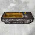 ARSIM Sewing machine wood case sewing machine Wood Cover sewing machine wood box fancy sewing machine box case cover. 