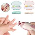 Nail Art Kit Portable Electric Safe Nail Clipper Cutter Baby Nail Trimmer Manicure Pedicure Clipper Scissors Kids Infant Baby Cutter Nail Care. 