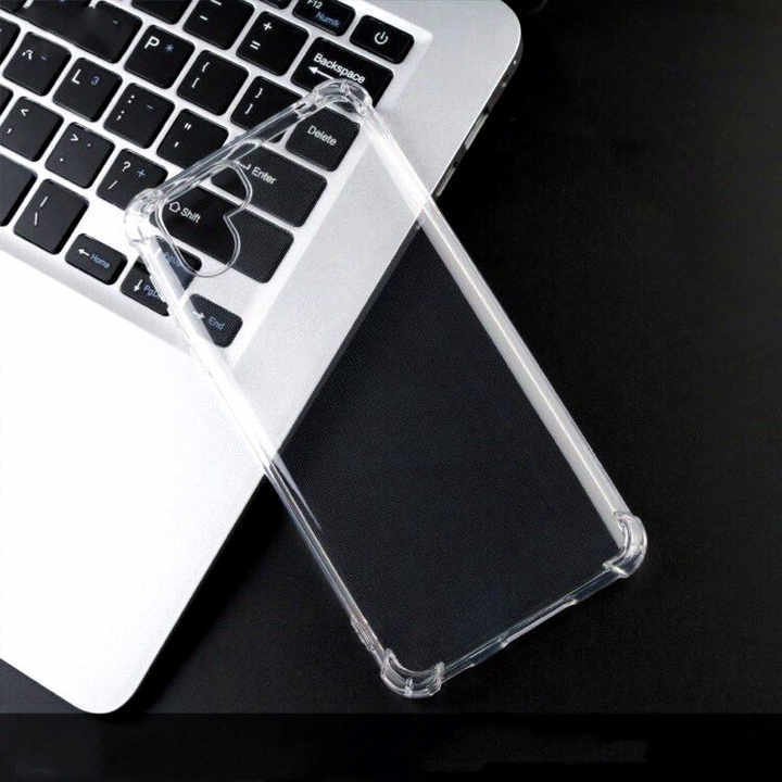 Aquos R2 Back Cover Anti shock Clear Transparent Soft TPU ShockProof Bumper Case