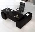 L-Shaped Computer Desk,Boss Office table CEO Table Home Office  Desk with Drawer, Sturdy Writing Table, Space-Saving, Easy to Assemble Customized. 