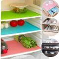 Multipurpose refrigerator mat Anti slip water proof fridge mats kitchen accessories liners fridge organizer sheets can be used in Fridge cabinets drawers wardrobe dining table. 