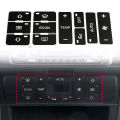 FG Car Air Condition Ac Climate Control Button Repair Stickers Decals Styling Decors For Audi A2 A3 A8L. 