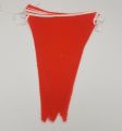 PARTY DECORATION FABRC FLAGS BANNER ( PACK OF 10 FLAGS BANNER ). 