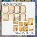 Journaling Paper Kit , Cut and Paste on your Scrapbooks, Bullet Journals, Graph Journals or Plain Blank Journals. 