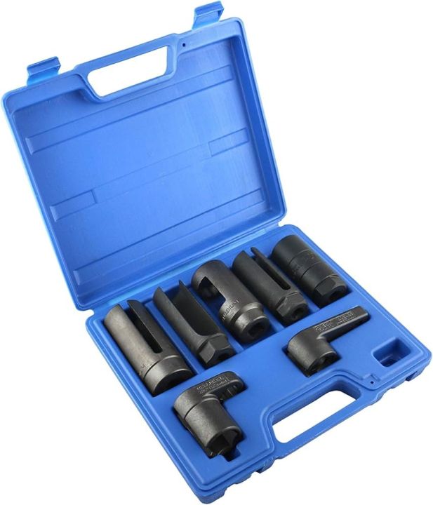 ZT - Licota Made in Taiwan 7 Pcs Oxygen Sensor Wrench Set Black Finish