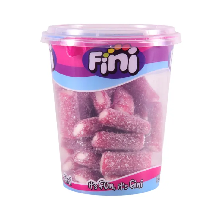 FINI JELLY SOUR STRAWBERRY MINI CABLES 200 GM 𝐨𝐫𝐢𝐠𝐧𝐚𝐥 | Daraz.pk