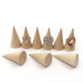 Organizer Ring Organizer Durable Holder Wooden Wooden Cone Cone Ring Holder for Ring Supplies. 