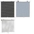 LE Blackout Blind Shade With Suction Cups Roller Window Shades Temporary Portable Window Cover Curtain 49.12 x 22.79 Inches. 