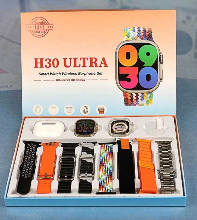 H30 Ultra, K900 Ultra, T5S watch, Y200 Ultra watch with 3 watch and 13 straps, MVP-130 watch and Ultra 7 in 1 and series 9 watch smart watch | BIG HD Display all watches model | with All model Rendom straps | touch watch