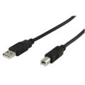 Printer cable USB A to USB Type B 2.0 100 % Branded Cable Type C Printer Scanner Cord Compatible for MacBook Pro, HP Canon Printers and More (4FT, Black). 