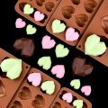 Silicon Pinata Heart 8 Cavity Chocolate mold. 