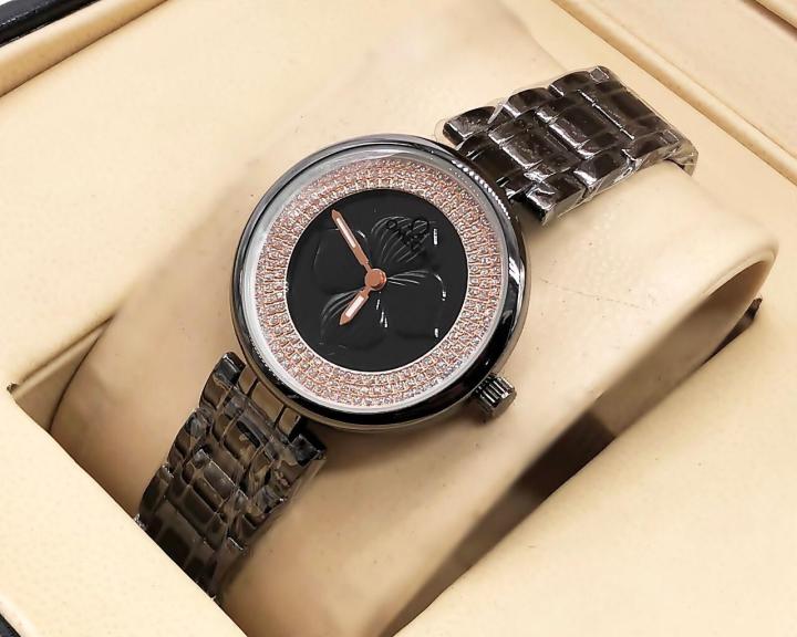 Xenlex Fashionable Latest Style Watch with Leather Strap & Steel Watch Case For Party Casual Gift for Women girls watches
