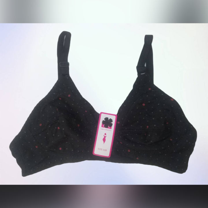 Galaxy Soft Mix Cotton Jersey Non-Padded Quality Bra (Brazer)