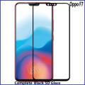 Oppo F7 Full Black 9D5D6D10D11D21D Tempered Glass Screen Protector Full Glue Edge To Edge For Oppo F7. 