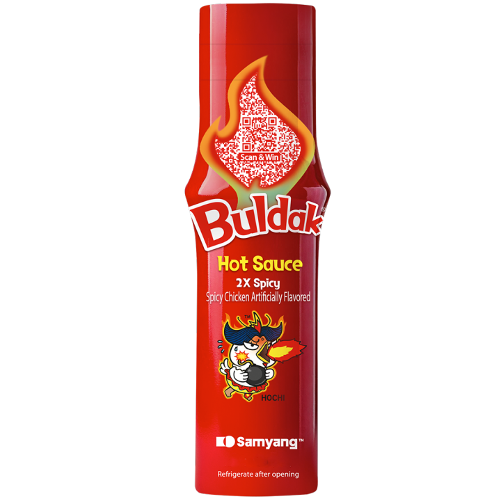 Samyang Sauce Extremely Hot & Spicy Chicken Flavor Sauce Bottle (Made in Korea)