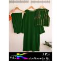 SALE ON NEW FANCY & STYLISH KISHMISH LULUSAR KOTI STYLE 3 PIECE SUIT. 