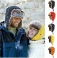 Mens Women Unisex Warm Trapper Aviator Trooper Earflap Winter Flaps Ski Hat New Hats Russian Ski Hat Faux Fur Hats. 