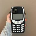 3 intage brand digital phone couple for iphone 15ro ax 11 12 13 14ro ax Xs X 7 8 lus X Se silone protection. 
