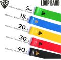 Loop Bands, PACK OF 5 Yoga Resistance Rubber Bands, Mini Loop Band, Resistance Band, Leg Loop Bands, 5 Level Exercise Bands Set, Stretch Band – Haeve Ecommerce. 